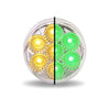 Trux 2″ Amber Marker To Green Auxiliary Round LED Light – 7 Diodes