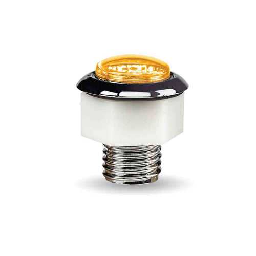 Trux 3/4″ Clear Amber Marker Round Reflector LED Light – 1 Diodes