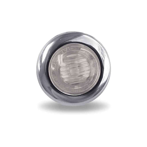 Trux 3/4″ Amber Clearance Marker Round LED Light – 3 Diodes