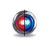 Trux 3/4″ Red Marker To Blue Auxiliary Round LED Light – 2 Diodes