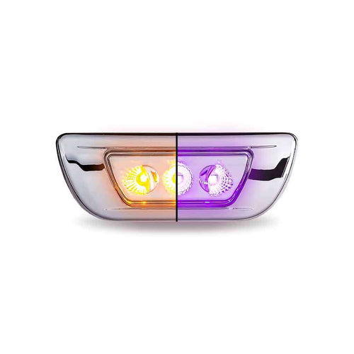 Trux Amber Turn & Marker To Purple Auxiliary Kenworth/Peterbilt LED Cab Light – 3 Diodes