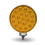 Trux Amber/Red Turn & Marker Double Face Round Reflector LED Light – 38 Diodes