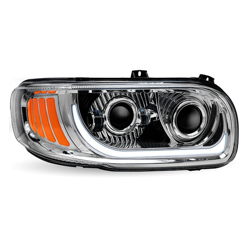 Trux LED Projector Headlight Assembly Fits PB. 389/388/367/567 – Chrome (Passenger Side)