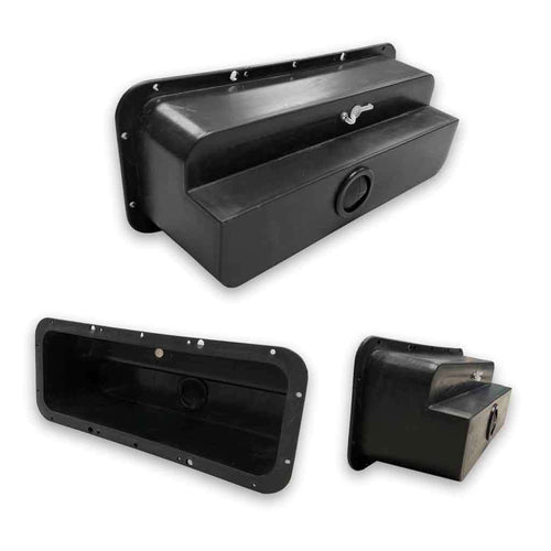 Trux Universal LED Projector Headlight Assembly With Glow Position Halos & Marker LEDs – Chrome (Driver Side)