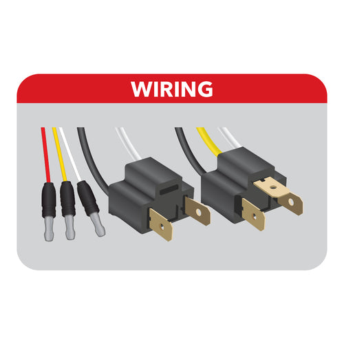 Trux Universal LED Projector Headlight Assembly With Glow Position & Marker LED Accents – Black (Passenger Side)