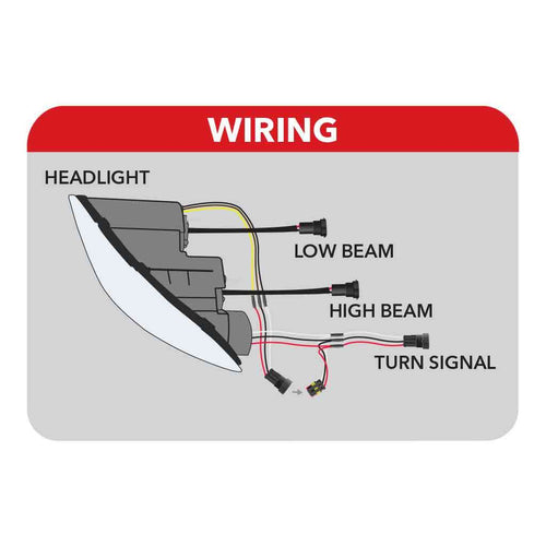 Trux LED Projector Headlight Fits FTL. Cascadia Assembly With LED Glow Position, Turn & Marker Accent – Black (Driver Side)