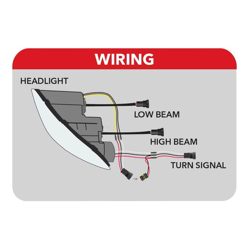Trux LED Projector Headlight Fits FTL. Cascadia Assembly With LED Glow Position, Turn & Marker Accent – Black (Passenger Side)