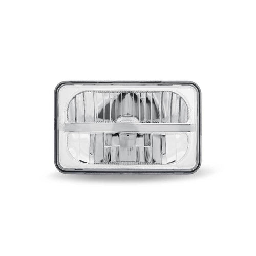 4″ X 6″ LED Reflector Headlight With Glow Position LED Accent – High Beam | 2200 Lumens