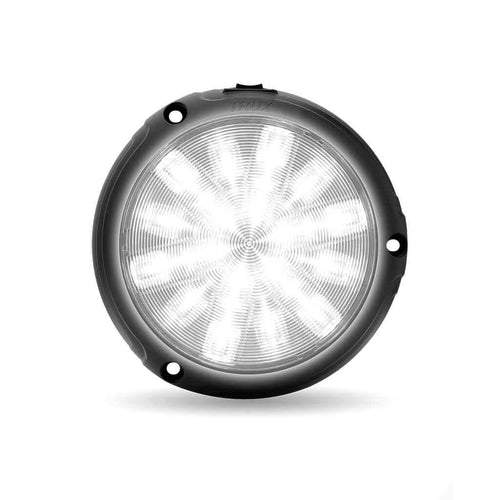 LED Interior Projector Dome 7-Color Cab Light for Peterbilt 379, 378, 377, 375 & 357 Models Black