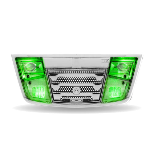 Trux LED Interior Projector Dome & Map 7-Color Cab Light for Freightliner 2018-2026 Chrome