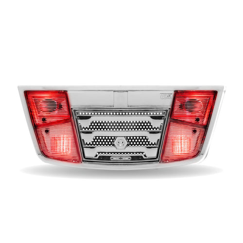 Trux LED Interior Projector Dome & Map 7-Color Cab Light for Freightliner 2018-2026 Chrome