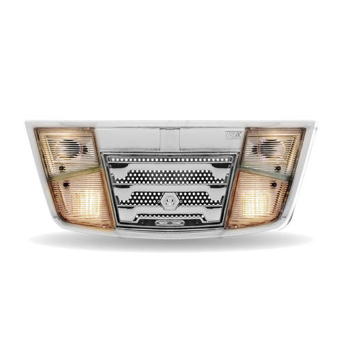 Trux LED Interior Projector Dome & Map 7-Color Cab Light for Freightliner 2018-2026 Chrome