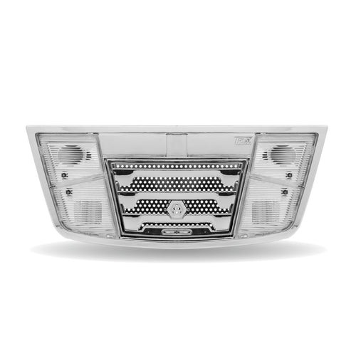 Trux LED Interior Projector Dome & Map 7-Color Cab Light for Freightliner 2018-2026 Chrome