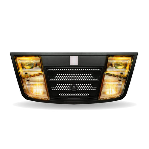 Trux LED Interior Projector Dome & Map 7-Color Cab Light for Freightliner 2018-2026  Black