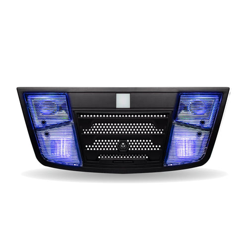 Trux LED Interior Projector Dome & Map 7-Color Cab Light for Freightliner 2018-2026  Black