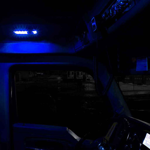 Trux LED Interior Projector Dome & Map Cab Light For Kenworth T680 & T880 Models 11 Diodes