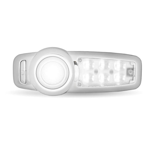 Trux LED Interior Projector Dome & Map 7-Color Cab Light for Peterbilt 579, 567 & 589 Models, Chrome