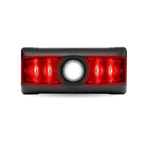 Trux LED Interior Projector Dome & Map 7-Color Cab Light for Peterbilt 379 & 378 Models, Black