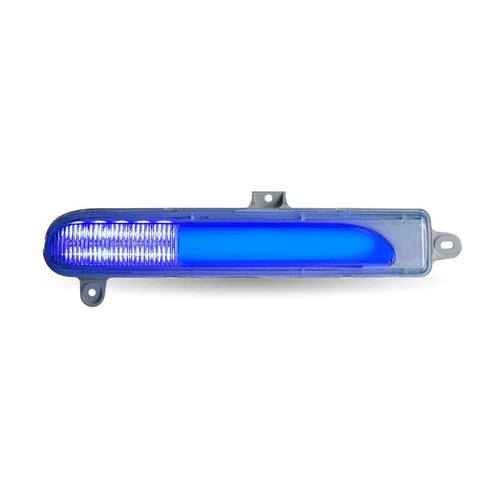 Trux Amber Turn/Sequential & Marker to Blue Auxiliary Peterbilt Headlight Turn Signal LED Light – Passenger Side 25 Diodes