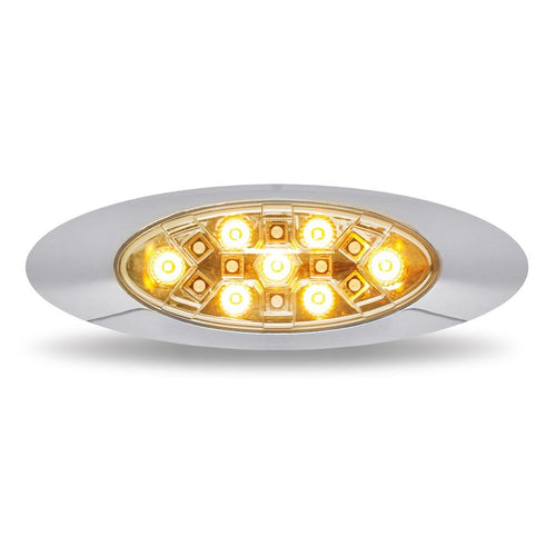 Trux Amber Clearance / Marker with RGB Auxiliary Generation 4 LED Light – 18 Diodes