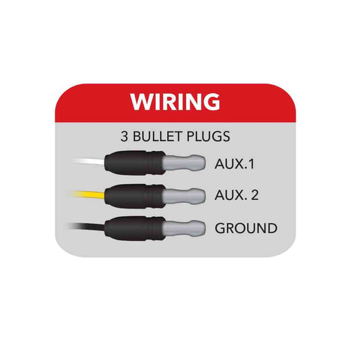 Trux 17″ Amber Marker to Green Auxiliary Undermount Dual LED Light – 24 Diodes