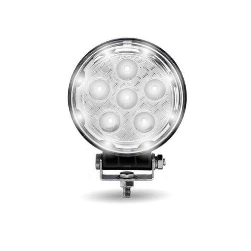 Trux 4.5″ Radiant Series Round LED Work Lamp Combination Spot & Flood Beam 3000 Lumens