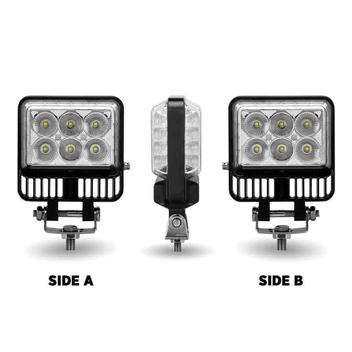 Trux Double Face Radiant Series LED Work Lamp With Maximum Light Output – Spot & Flood Combination | 2200 Lumens