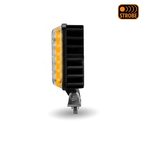 Trux 4.25″ Square LED Work Lamp With Strobe Function – Spot Beam | 3500 Lumens