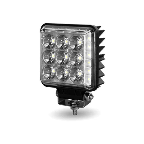Trux 4.25″ Radiant Series Square LED Work Lamp With Maximum Light Output – Spot & Flood Combo | 4000 Lumens
