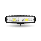 Trux 6″ Rectangle LED Work Lamp With High Power Performance – Super Wide Flood Beam 1100 Lumens