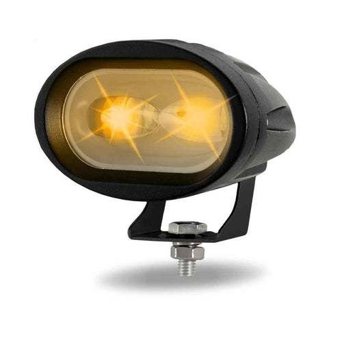 Trux Dual Color Series White/Amber LED Heavy Duty Work Lamp With Dual Color Function – Spot Beam | 1000 Lumens