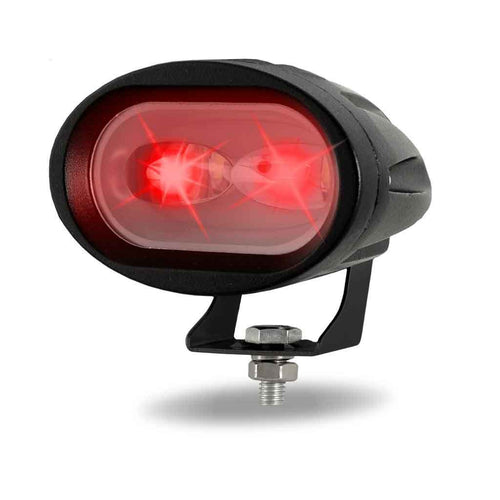red Side Trux Dual Color Series White/Red LED Heavy Duty Work Lamp With Dual Color Function – Spot Beam | 1000 Lumens