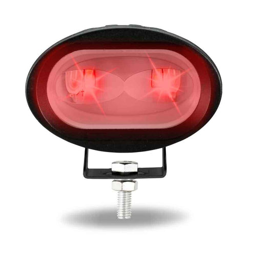 Red Trux Dual Color Series White/Red LED Heavy Duty Work Lamp With Dual Color Function – Spot Beam | 1000 Lumens