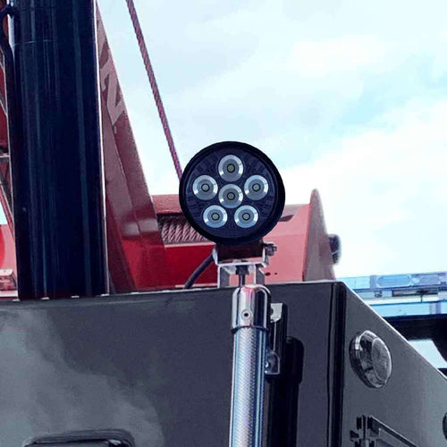 Trux Legacy Series Black LED Work Lamp for 4411 Replacement – Spot Beam | 2000 Lumens