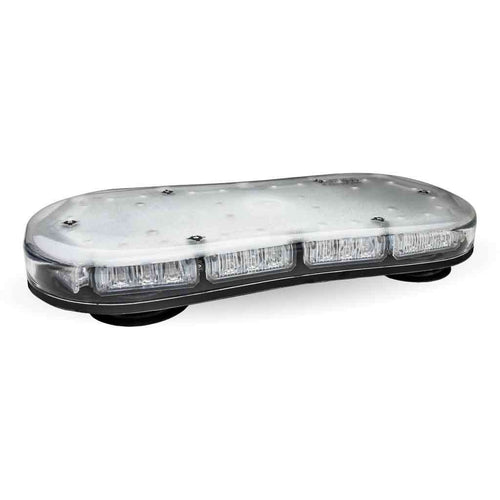 Trux 14″ Class 1 Light Bar Vacuum Magnet Mount LED Warning Light – Dual Switch Cigarette Plug | 36 Flash