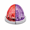 Trux Red Stop, Turn & Tail To Purple Auxiliary Star-Burst Watermelon LED Light – 19 Diodes