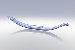 Reyco Trailer Leaf Spring 1 Leaf 12,500 lbs. Capacity