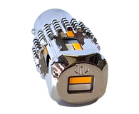 Amber/Green 1157 — New Trilluminate 10-LEd Dual Color Bulb