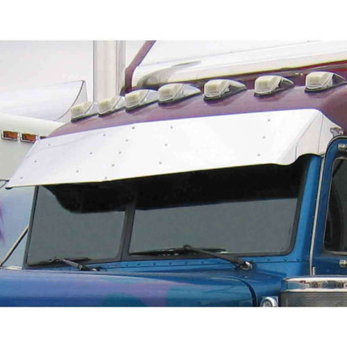 Visor Drop 14" Fits Peterbilt Ultra Cab 330, 335, 337, 340, 348, 357, 365, 367, 378, 379, 384, 386, 388 (2004 & Earlier)