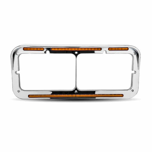 Trux Amber Accent Auxiliary LED Headlight Bezel – 51 Diodes
