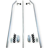 Aluminum pivot to pivot set 10’ Arm Set with Springs & Hardware, 4 Spring