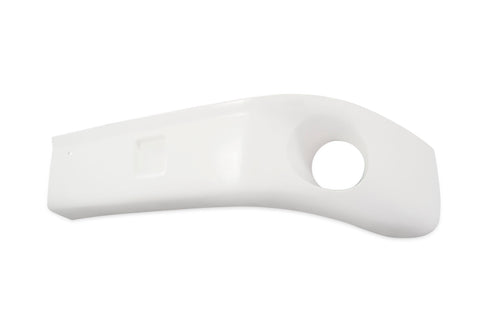 Bumper Fits 1998-2004 Models. Bottom Driver Side (Lh), Round Fog Hole fits Kenworth T2000 Fiberglass