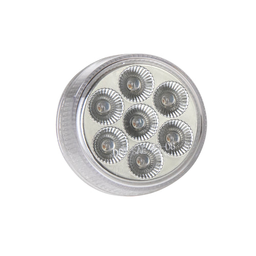 2” Led Marker Light Dual Color (Red/White Clear) Lens 12V