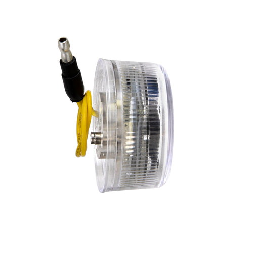 2” Led Marker Light Dual Color (Red/White Clear) Lens 12V