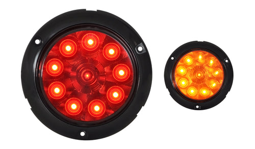 4" Round Flat Surface Mount Light
