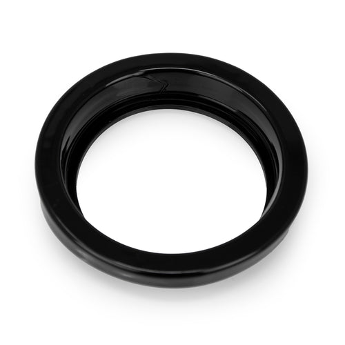 4”Round Light With Black Rubber Grommet And Pigtail 18Pcs LED,Amber/Amber 12V