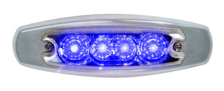 5" Star Oval 4 LED Light 24V