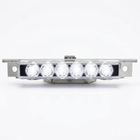 White to Amber LED/Clear Lens