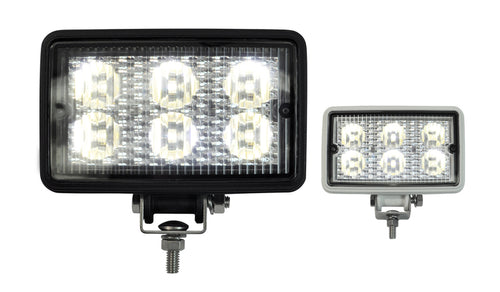 Rectangular High Power LED Work Lights 12v/24v