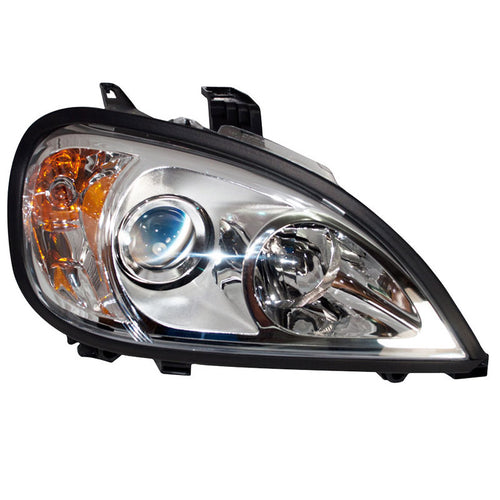 Headlight Freightliner Columbia Chrome Projector (Pair) Diver Side/Passenger Side